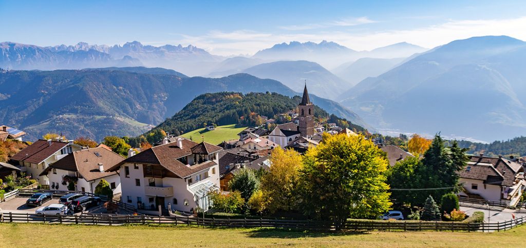 Un piccolo paese di montagna