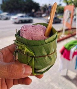 https://www.reddit.com/r/mildlyinteresting/comments/czmc1v/an_ice_cream_cup_made_of_banana_leaves/